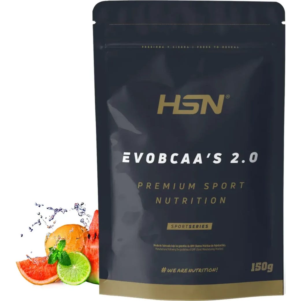 HSN EvoBCAA's 2.0 BCAA's 12:1:1 + Glutamina Ponche Frutas 150g
