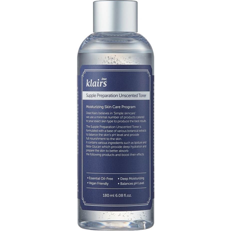 Klairs Supple Preparation Unscented Facial Toner 180ml