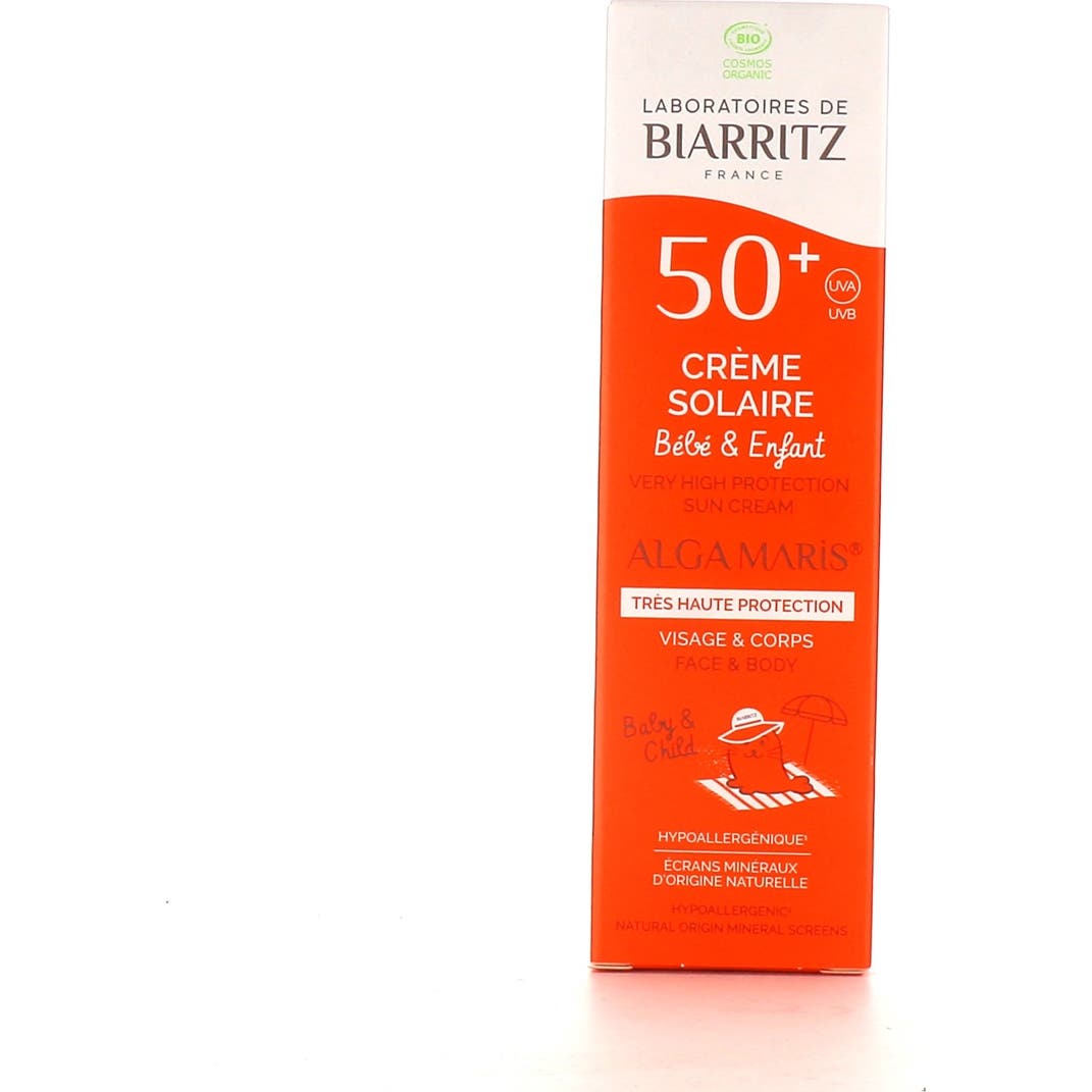 Laboratoires De Biarritz Algamaris Crema Solar para Niños Spf50+ Ecológica 100ml