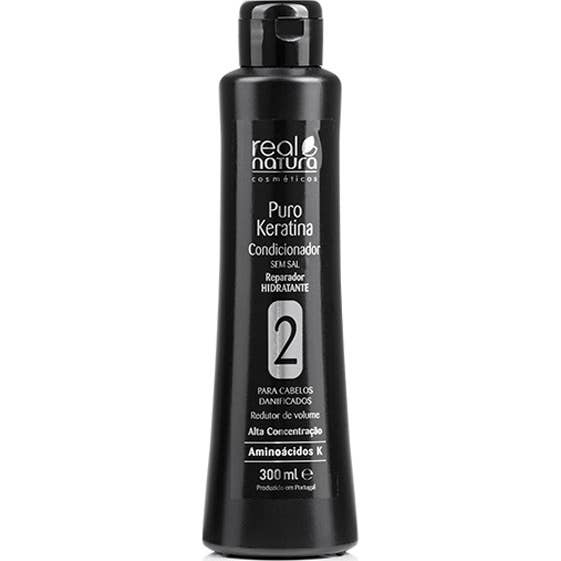 Real Natura Puro Keratina Acondicionador Hidratante Reparador 2 300 ml