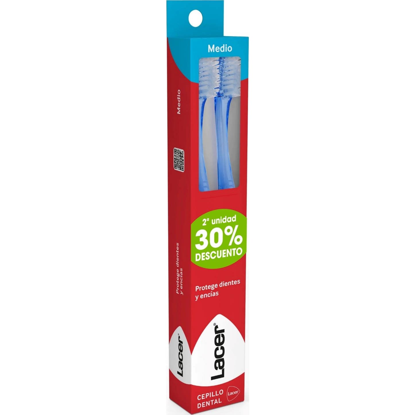 Lacer Cepillo Dental Medio 2uds