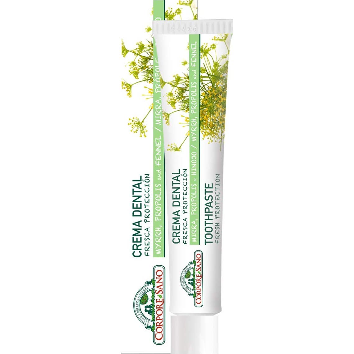 Corpore Sano Crema Dental Con Mirra Propolis E Hinojo 75ml