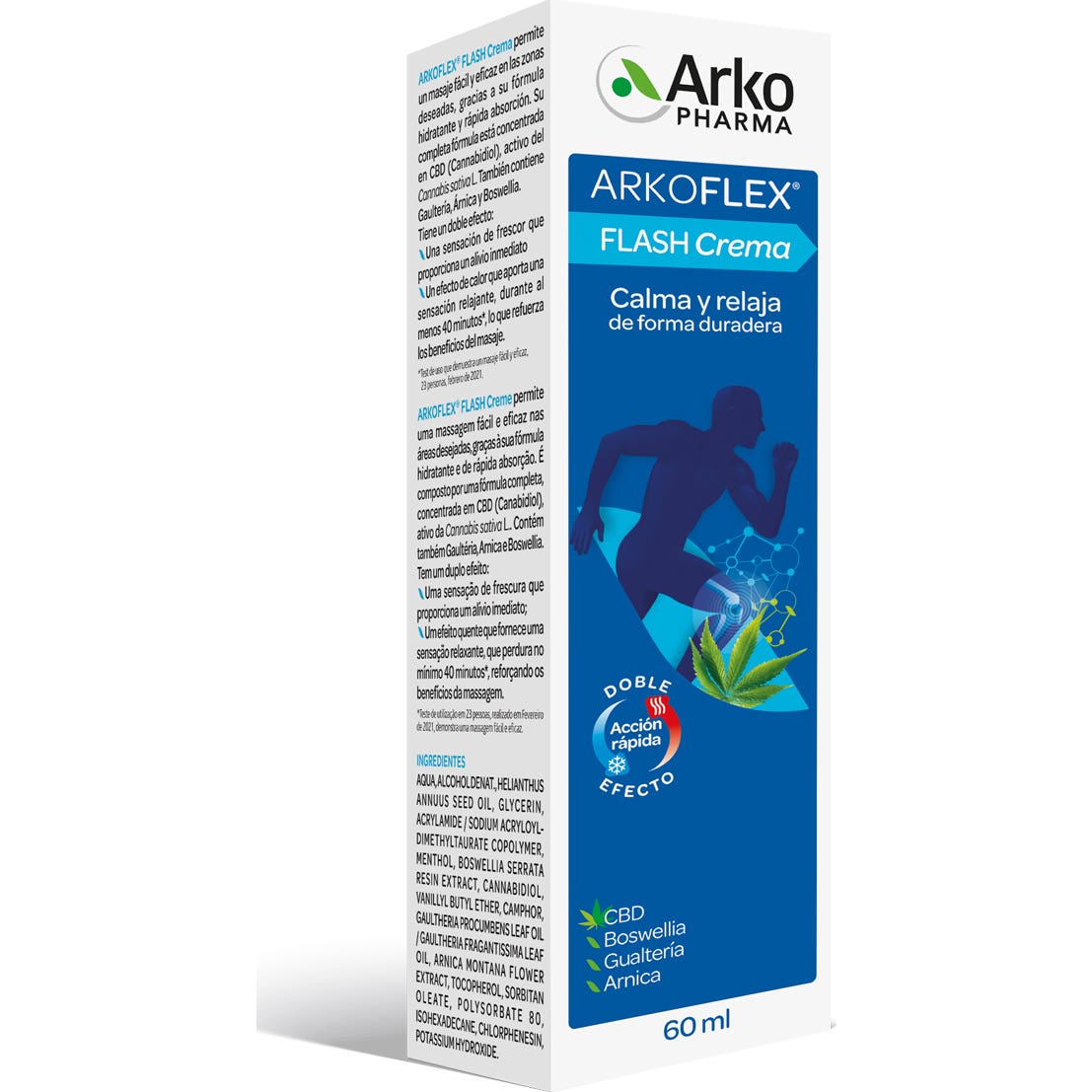 Arkopharma Arkoflex Flash Crema CBD 60ml