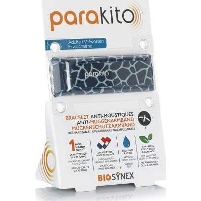 Parakito Pulsera Adulto Repelente Jirafa 1ud