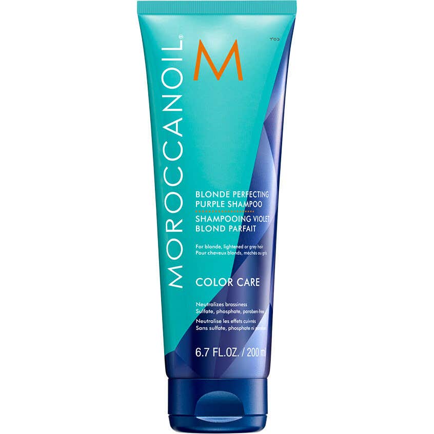 Moroccanoil Blonde Perfecting Shampoo Morado 200 ml
