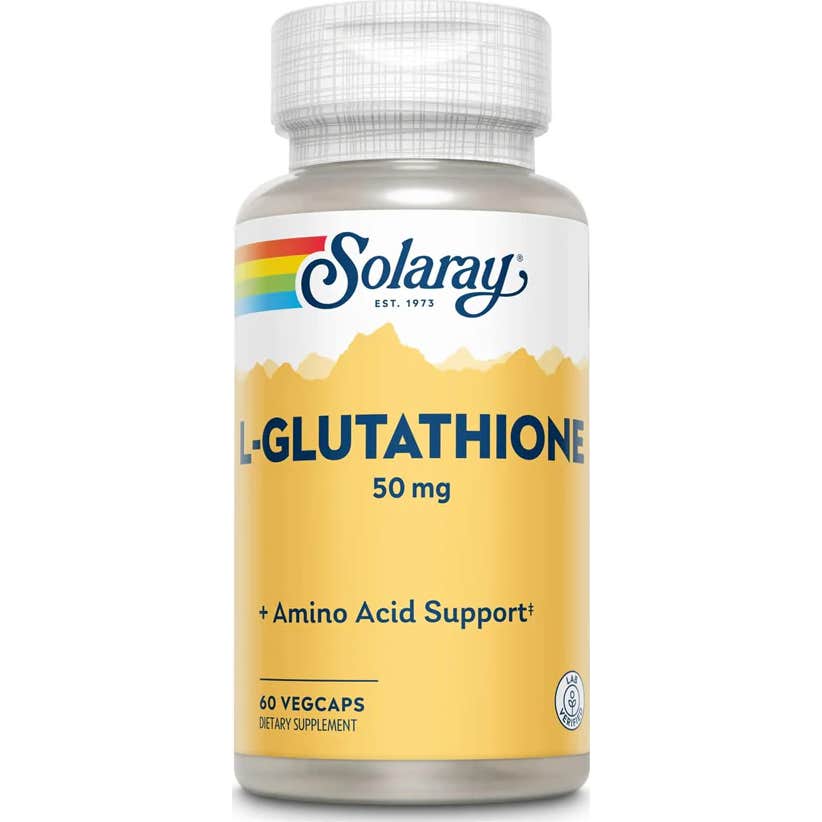 Solaray L-Glutathione 50mg 60caps | Natural Doctor