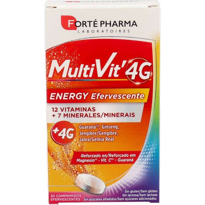 Forté Pharma Multivit Energy Efervescente 30 Comp