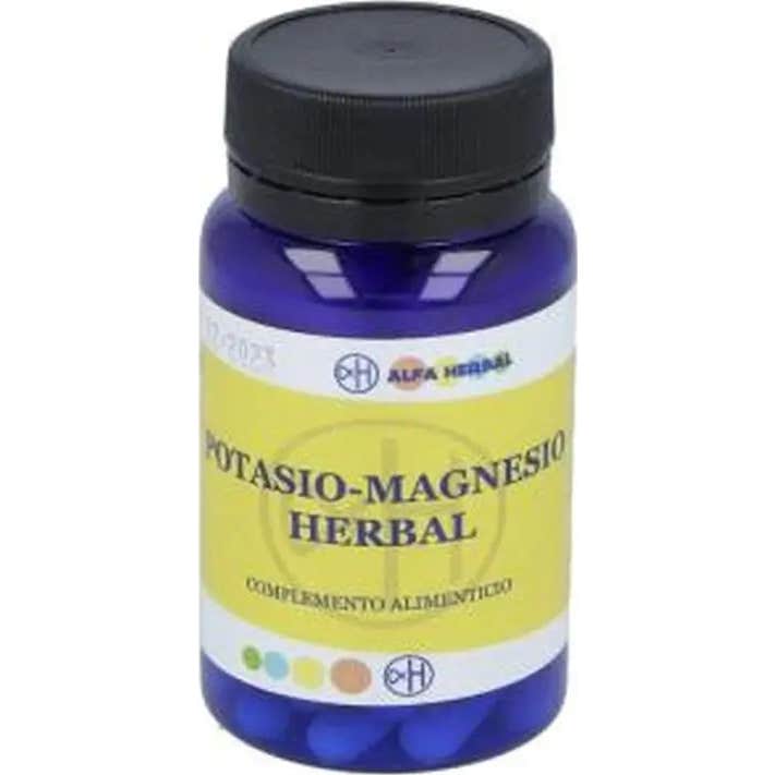 Alfa Herbal Potasio Magnesio 60 Caps