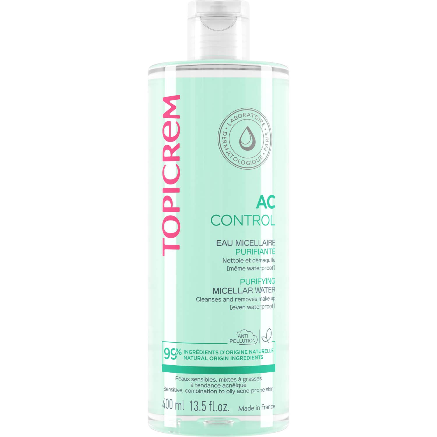 Topicrem AC Agua Micelar Purificante 400 ml
