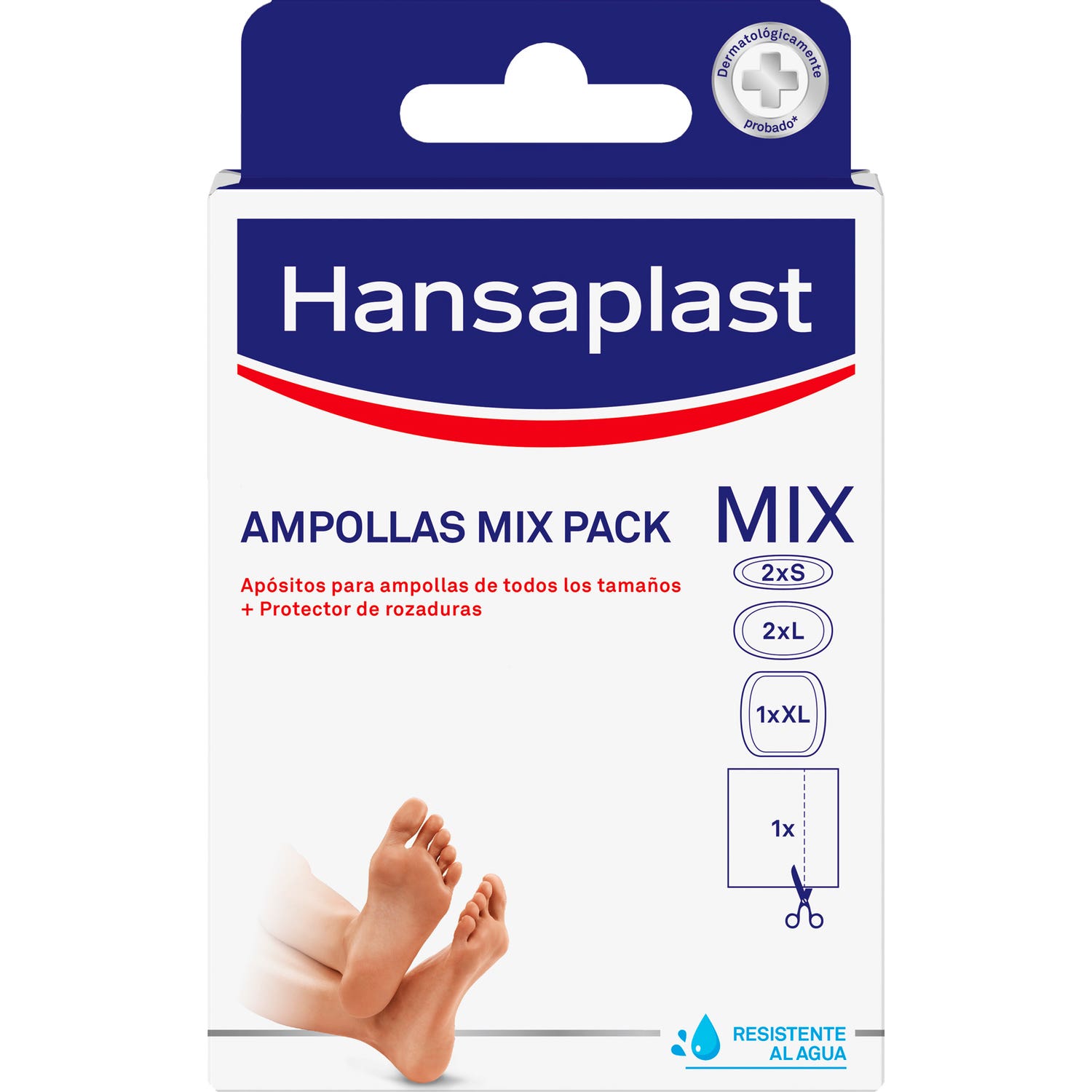 Hansaplast Ampollas Mix Pack 6uds