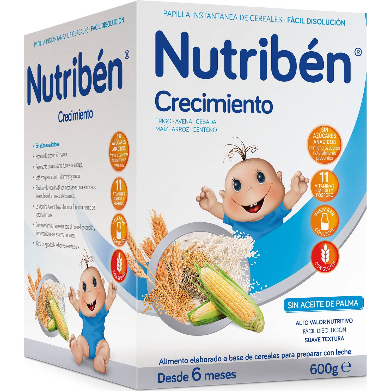 Nutribén® cereales crecimiento 600g