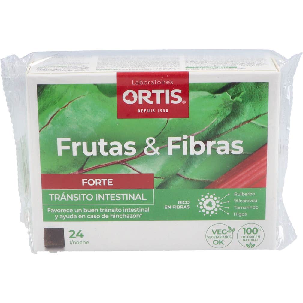 Ortis Frutas&Fibras Forte 2x24 cubos