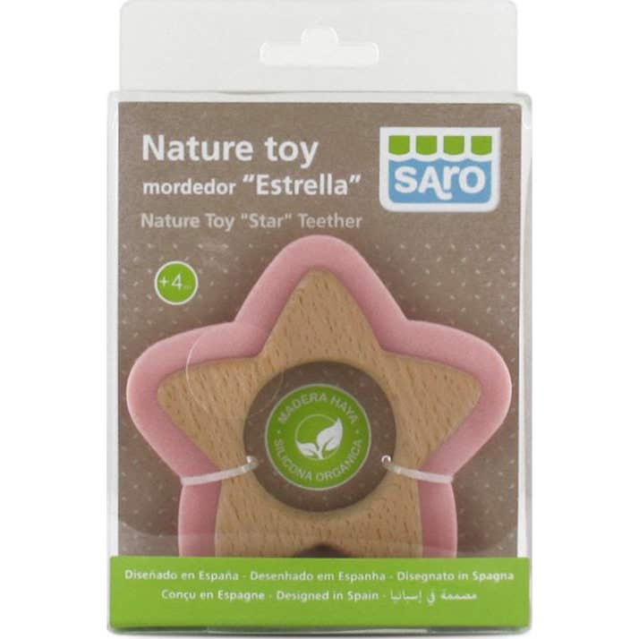 Saro Nature Toy Mordedor Estrella 1 ud