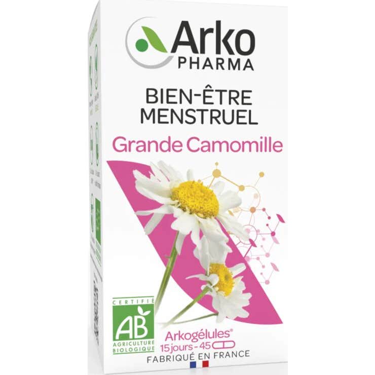 Arkopharma Grande Camomille Bio Arkogélules 45 Cápsulas