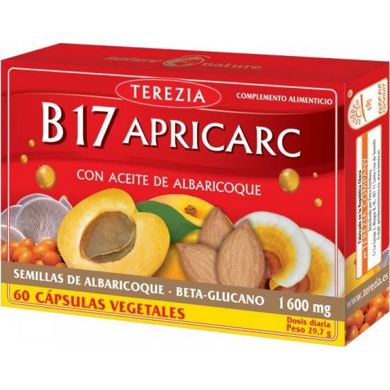 Terezia B17 Apricarc Aceite Albaricoque 60caps