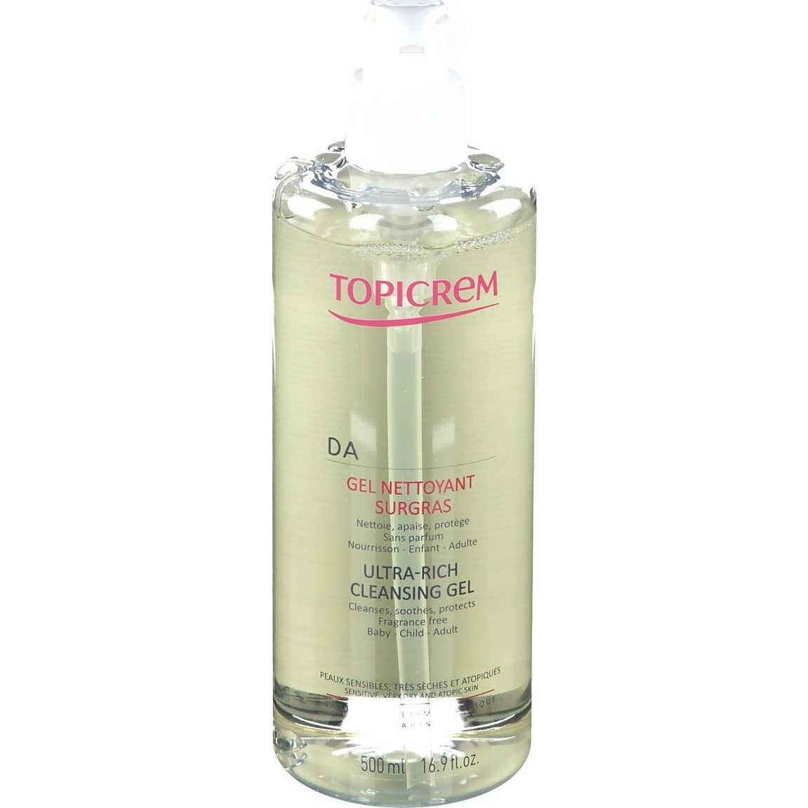 Topicrem DA Gel Sobrengrasante 500ml