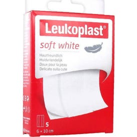 Leukoplast Soft Whit Pans 10x6 Cm 5