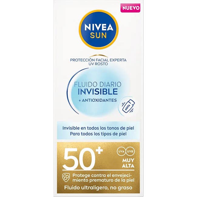 Nivea Sun Fluido Invisible Diario Spf50 40 ml