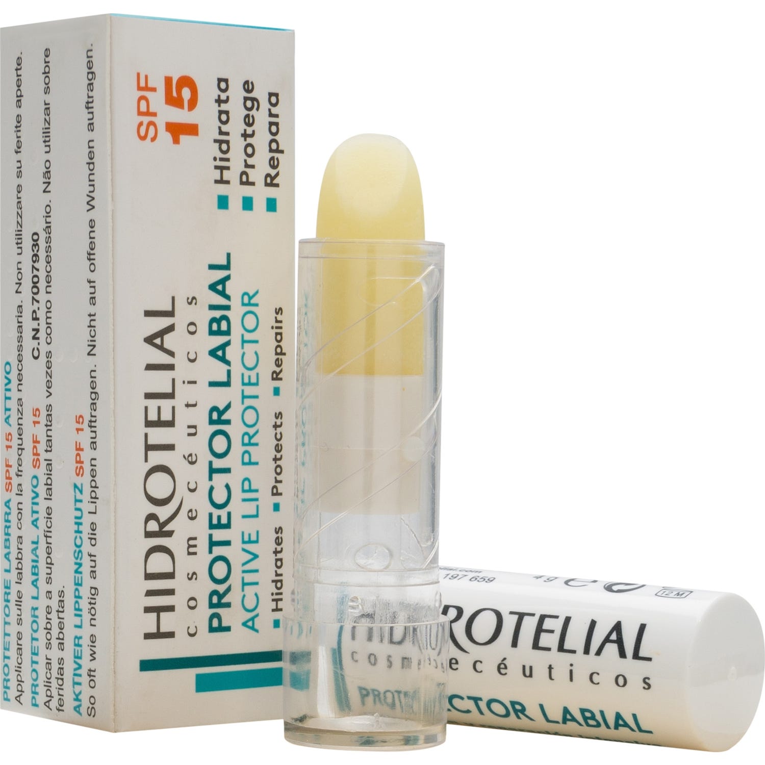 Hidrotelial protector labial activo SPF15 4g