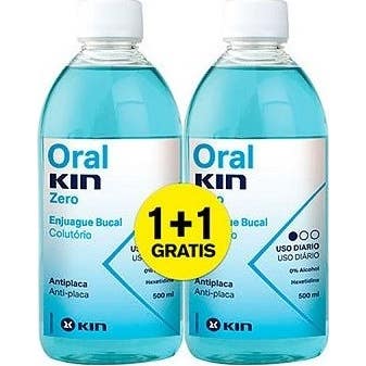 Oralkin Zero Enjuague 2x500ml