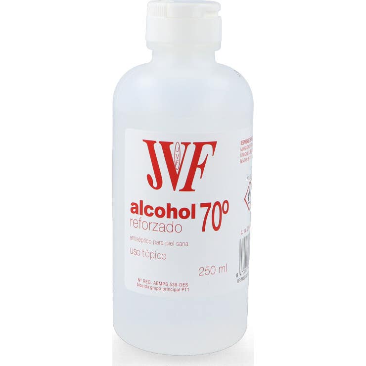 Alcohol 70 Reforzado Jvf 250 ml