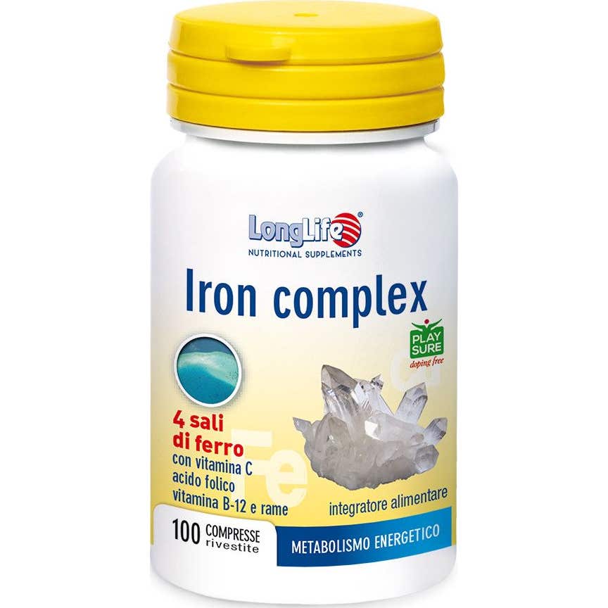 LongLife Iron Complex 100caps