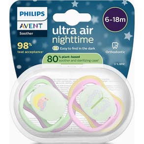 Philips Avent Ultra Air Nighttime Bird Butterfl 6-18M 2uds