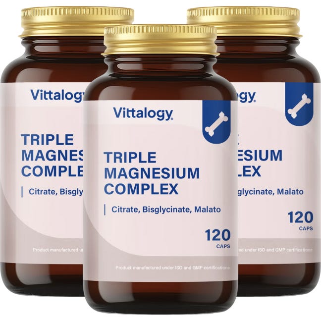 Vittalogy Triple Magnesium Complex 3x120 caps