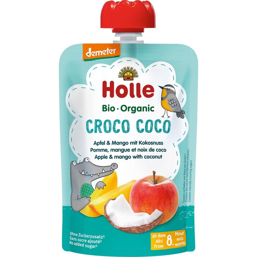 Holle Croco Coco Manzana Mango y Coco 100g