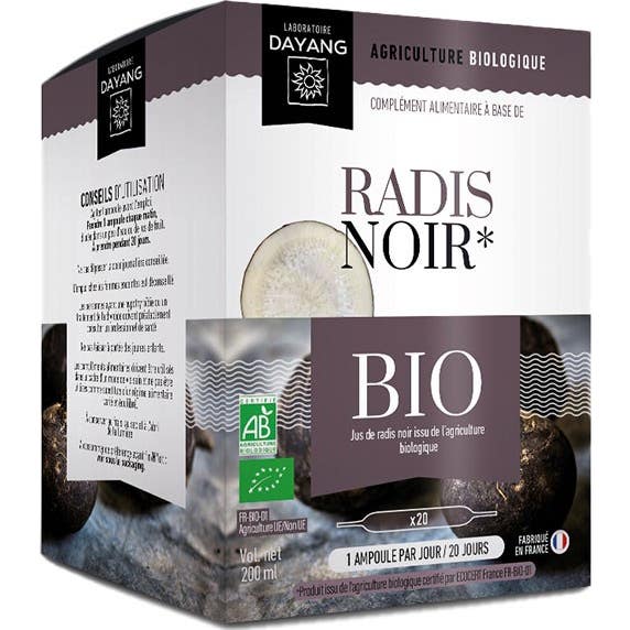 Rábano negro Dayang Amperio orgánico 10 mlx20