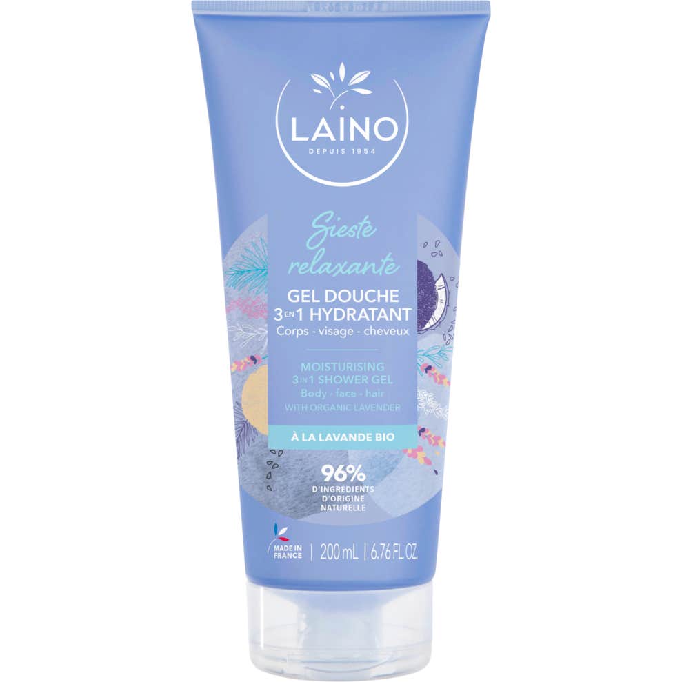 Laino Gel Ducha 3 en 1 Siesta Relajante 200ml