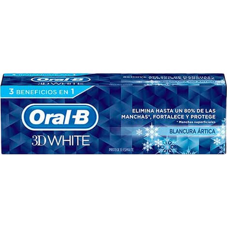 Oral-B 3D White Blancura Artica Pasta Dentífrica 75 ml
