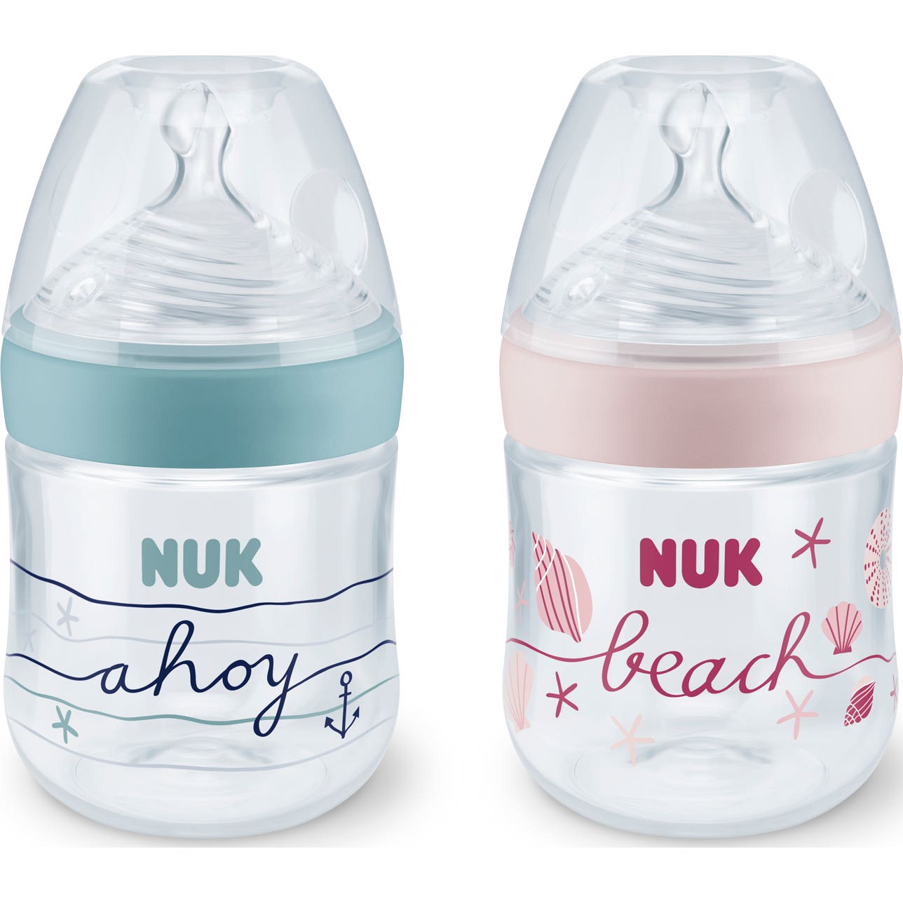 Nuk Biberón Pp Silicona Nature Sense Beach Time Talla S 0-6 M 150ml