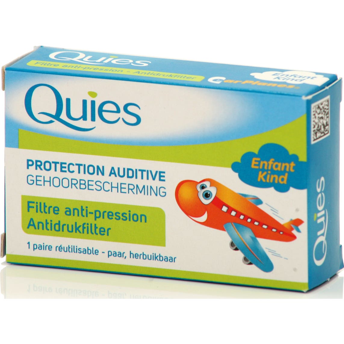 Quies Protección auditiva para niños en el avión 2uts