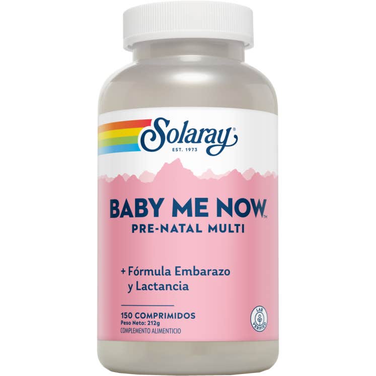 Solaray Baby Me Now 150 tabletas
