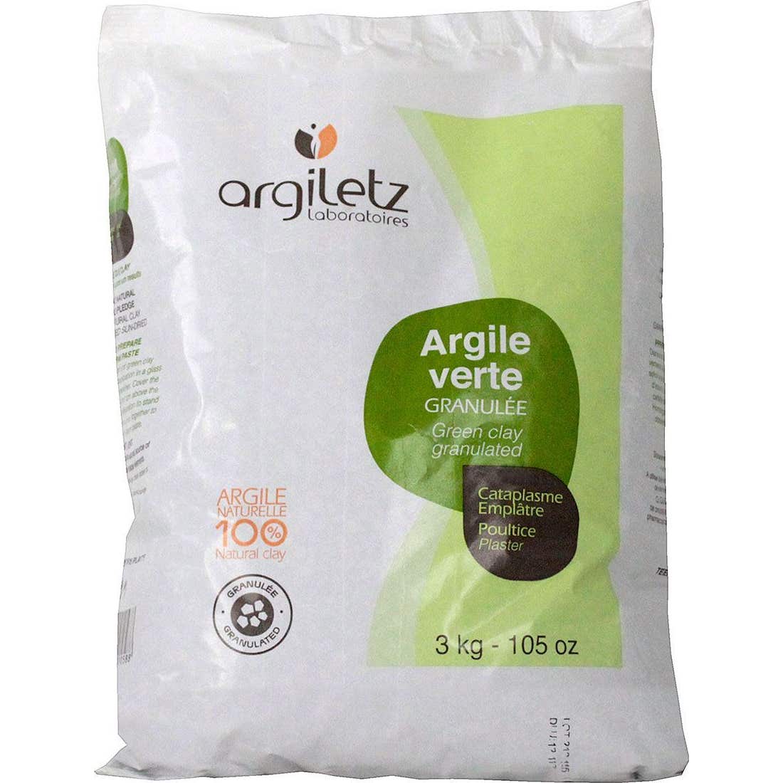 Arcilla Verde Arcilla Arcilla Gránulo 3kg