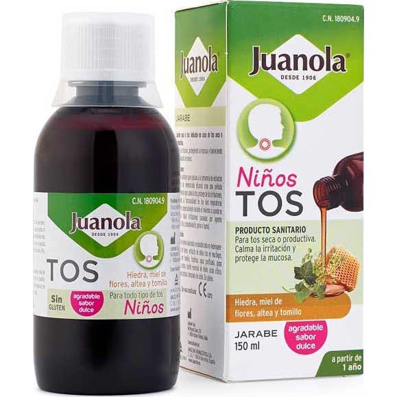 Juanola tos niños jarabe 150ml