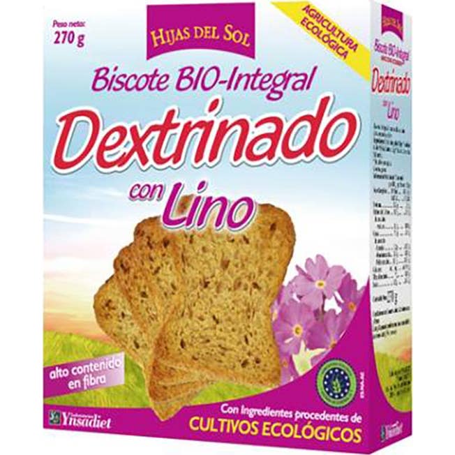 Hijas del Sol Pan de Lino Dextrinado BIO 270g