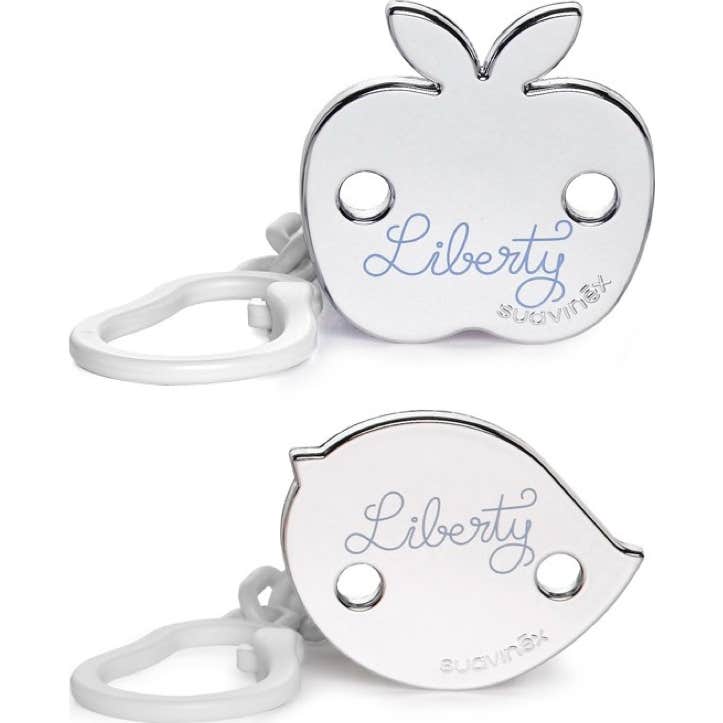 Suavinex Sujetachupetes Jewel Liberty Azul 1 ud