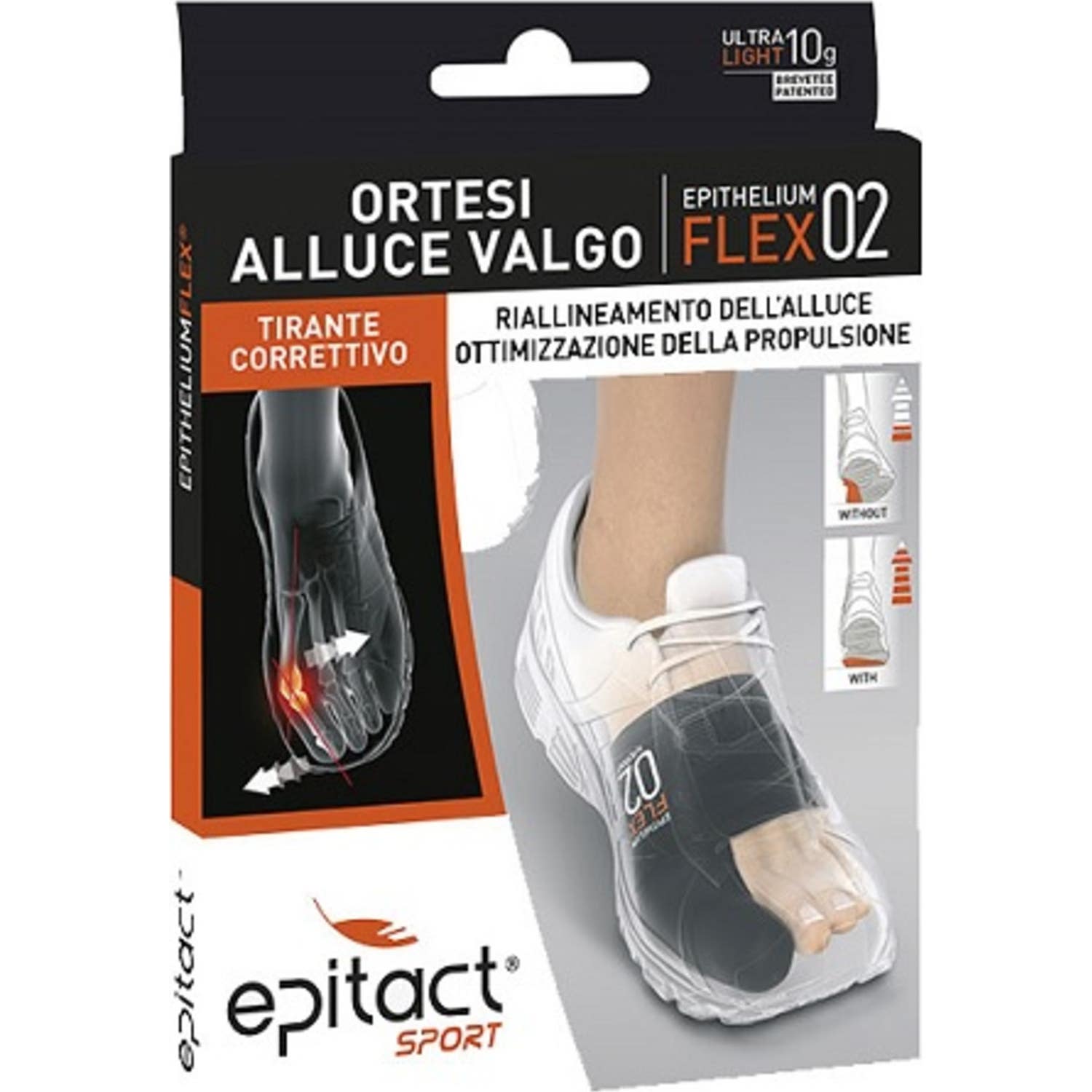 Epitact Sport Ortesis Hallux Valgus Flex 2 Talla M 1ud