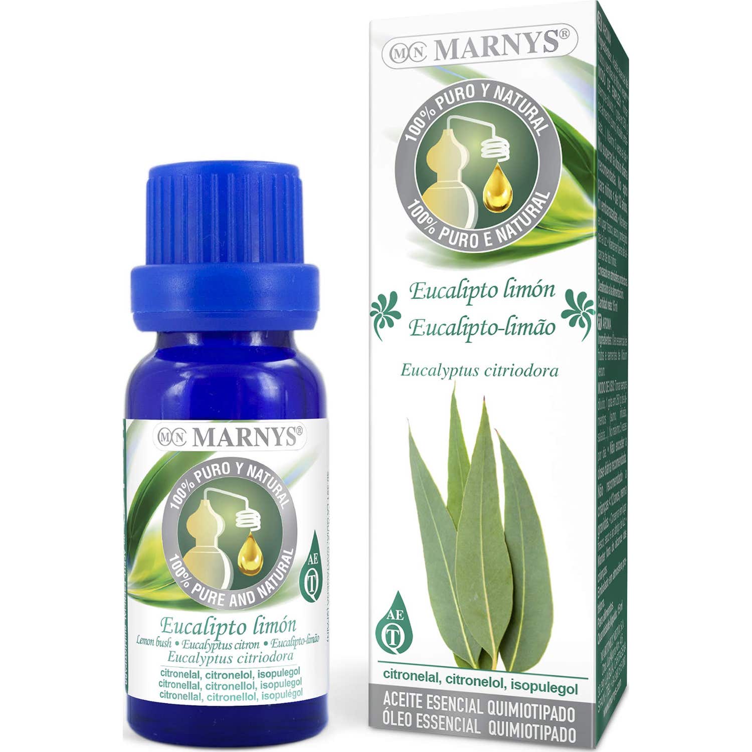 Marnys Aceite Esencial de Eucalipto Limón 15ml