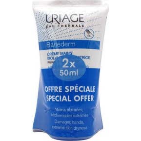 Uriage Bariederm Crema Manos 2x50ml