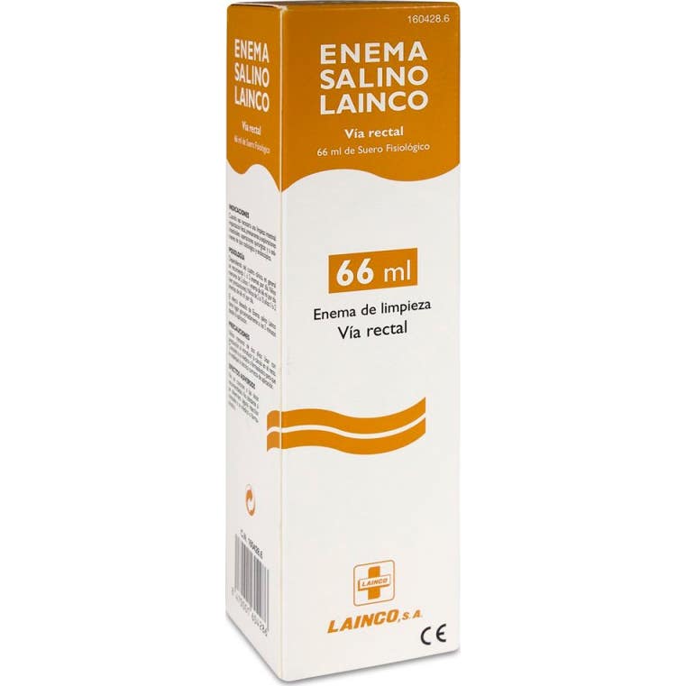 Lainco Derm Enema Salino Suero Fisiológico 66ml