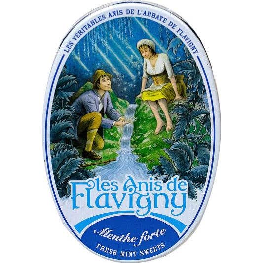 Les Anis de Flavigny Caramelo Menta Fuerte 50 g