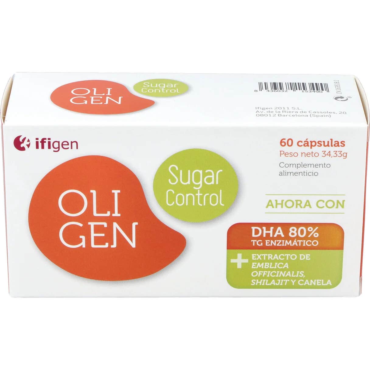 Ifigen Oligen Sugar Control 60caps