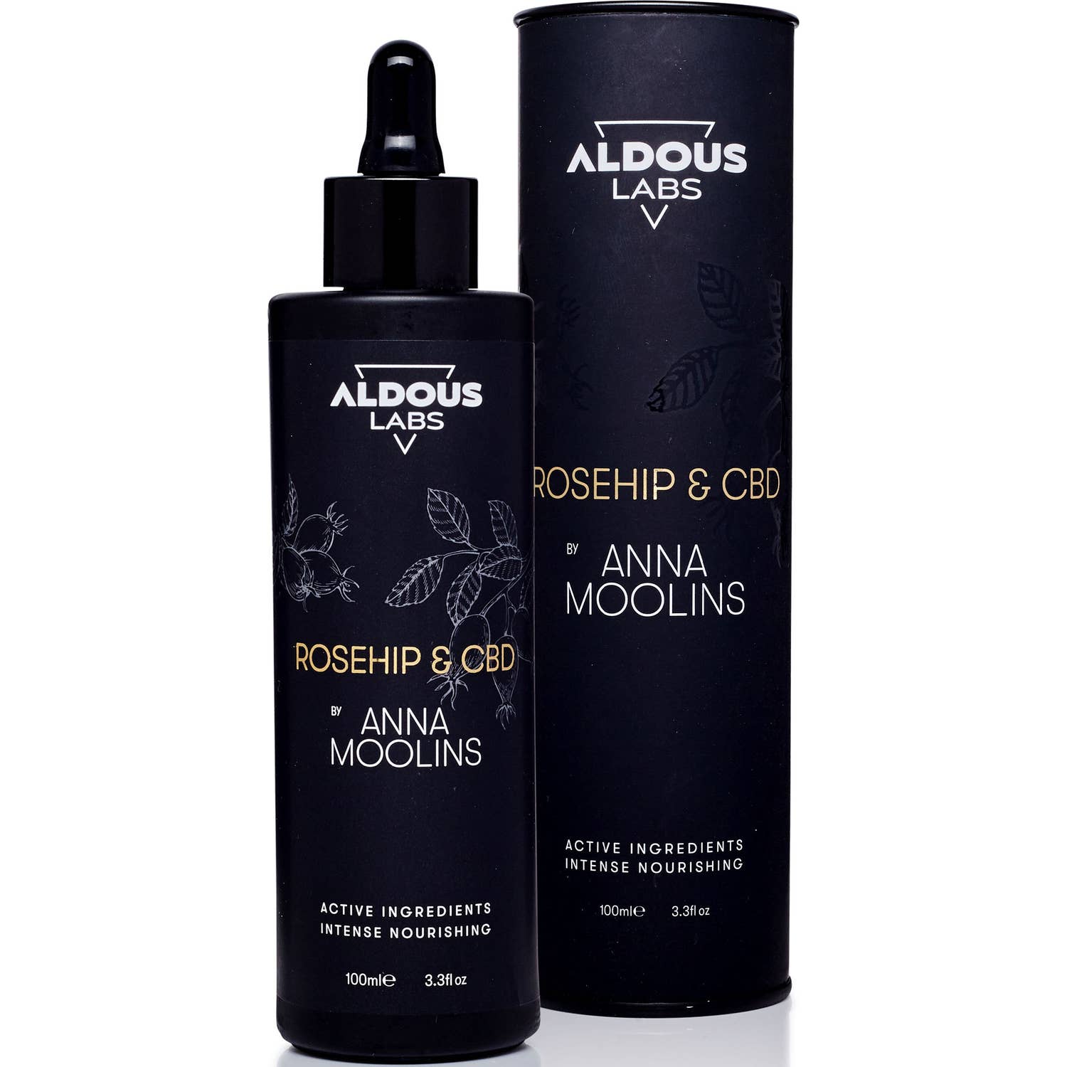 Aldous Labs Aceite Rosa Mosqueta Enriquecido con CBD 100ml
