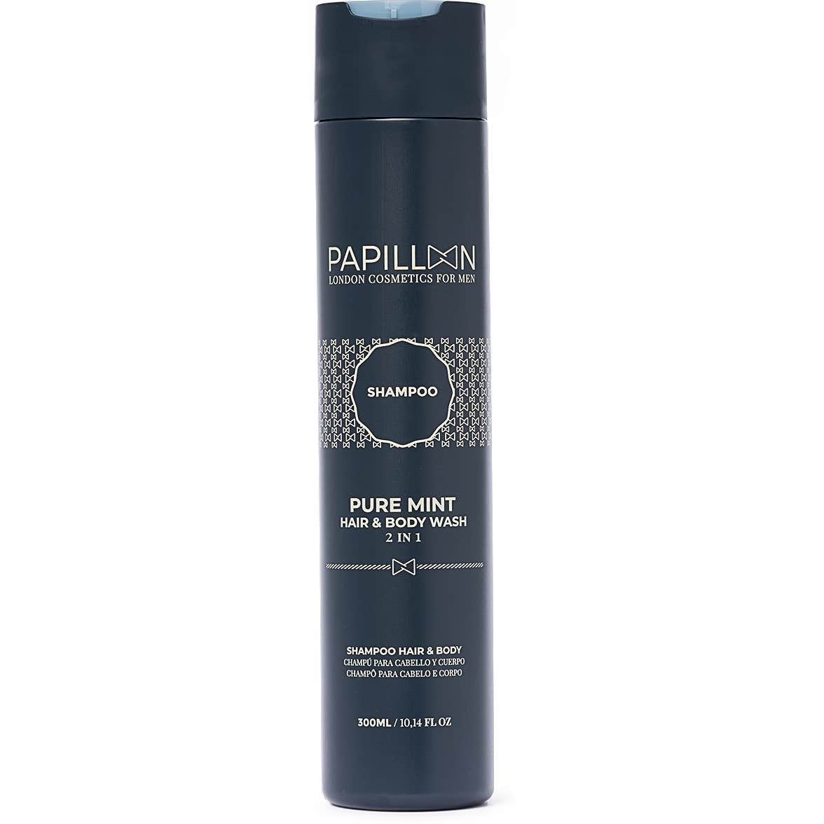 Papillon Champô Pure Mint Cabelo e Barba 300ml