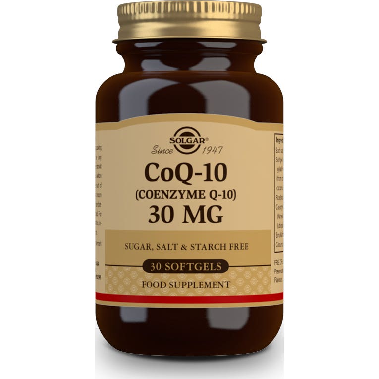 Solgar Coenzima Q-10 30 mg 30 Perlas