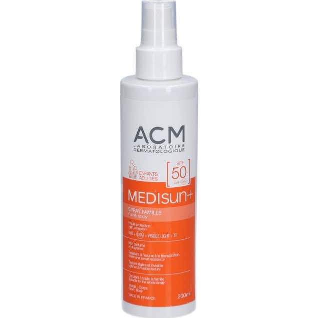 Acm Medisun+ Spray Familiar Fps50 Sin Perfume 200 ml