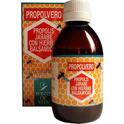 Propolvero Jarabe de Própolis con Hierbas Balsámicas 200ml